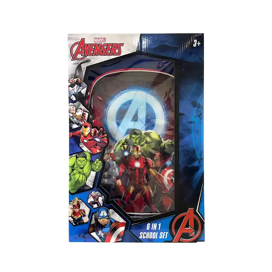 Marvel Avengers Big Four 18" 6-in-1 Trolley Box Set