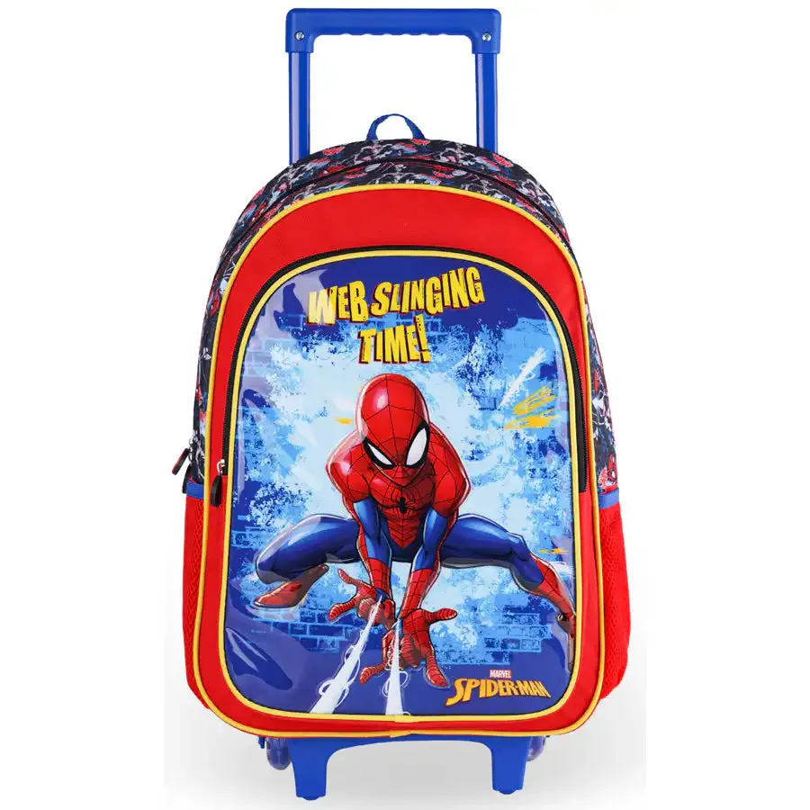 Marvel Spiderman Web Sling Action 3in1 Trolley Box set 18"