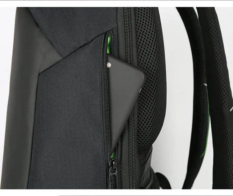 Men's Medium Anti-Theft Backpack with USB Charging