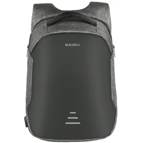 Men's Medium Anti-Theft Backpack with USB Charging