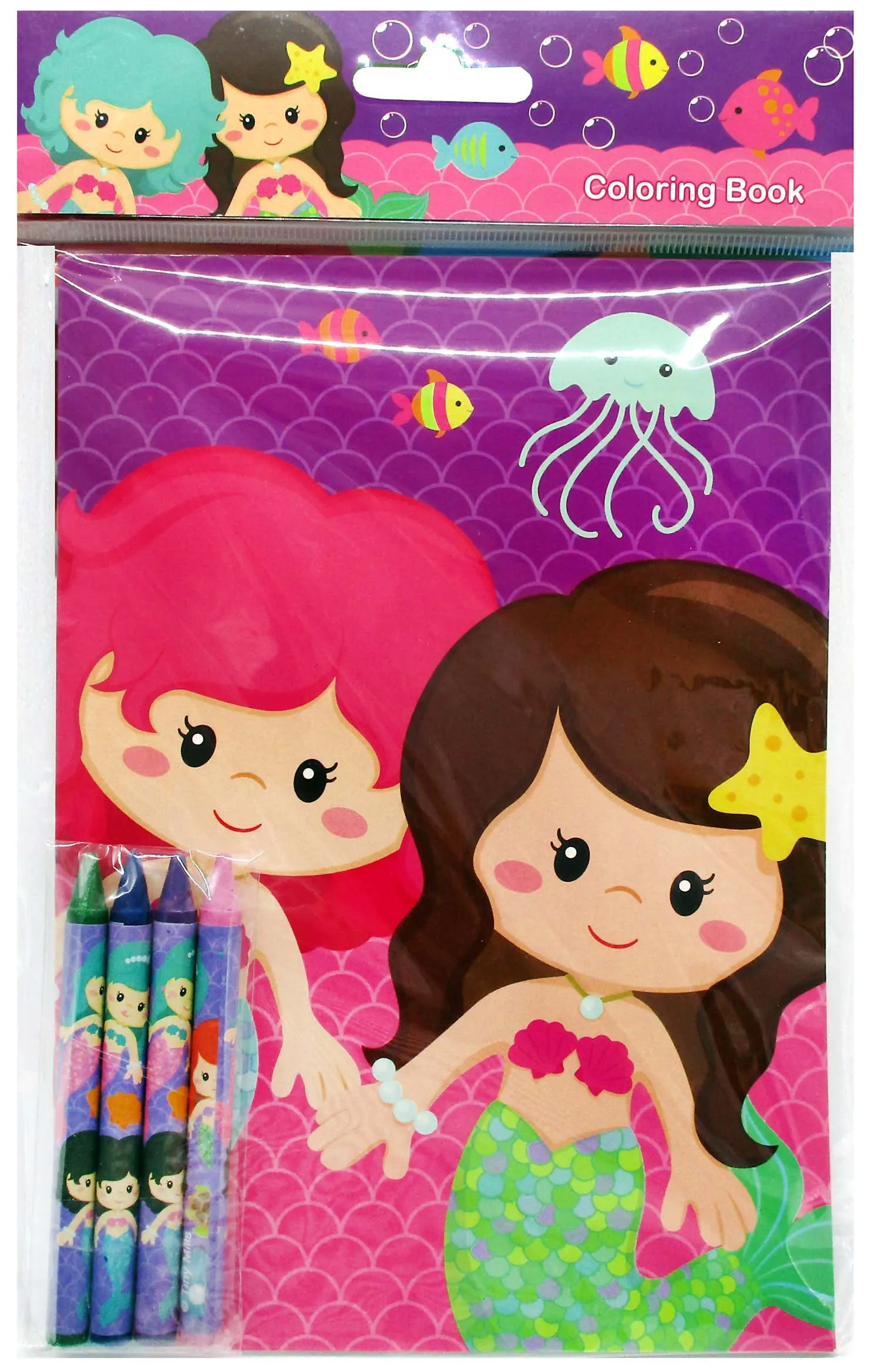 Mermaids Coloring Books - Set of 6 or 12