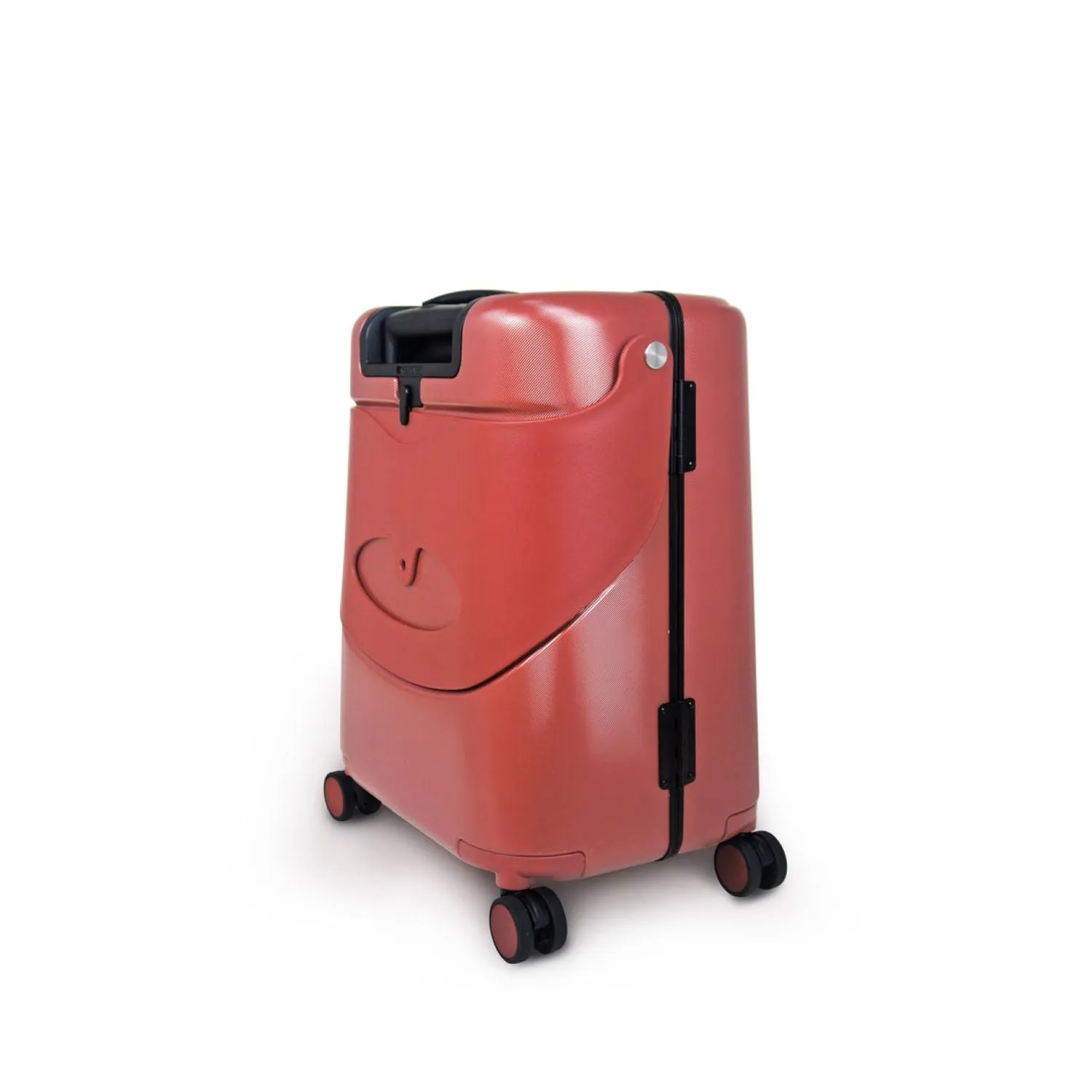 MiaMily Multicarry Carry On 18 Inch Luggage with Built-in Seat for Children