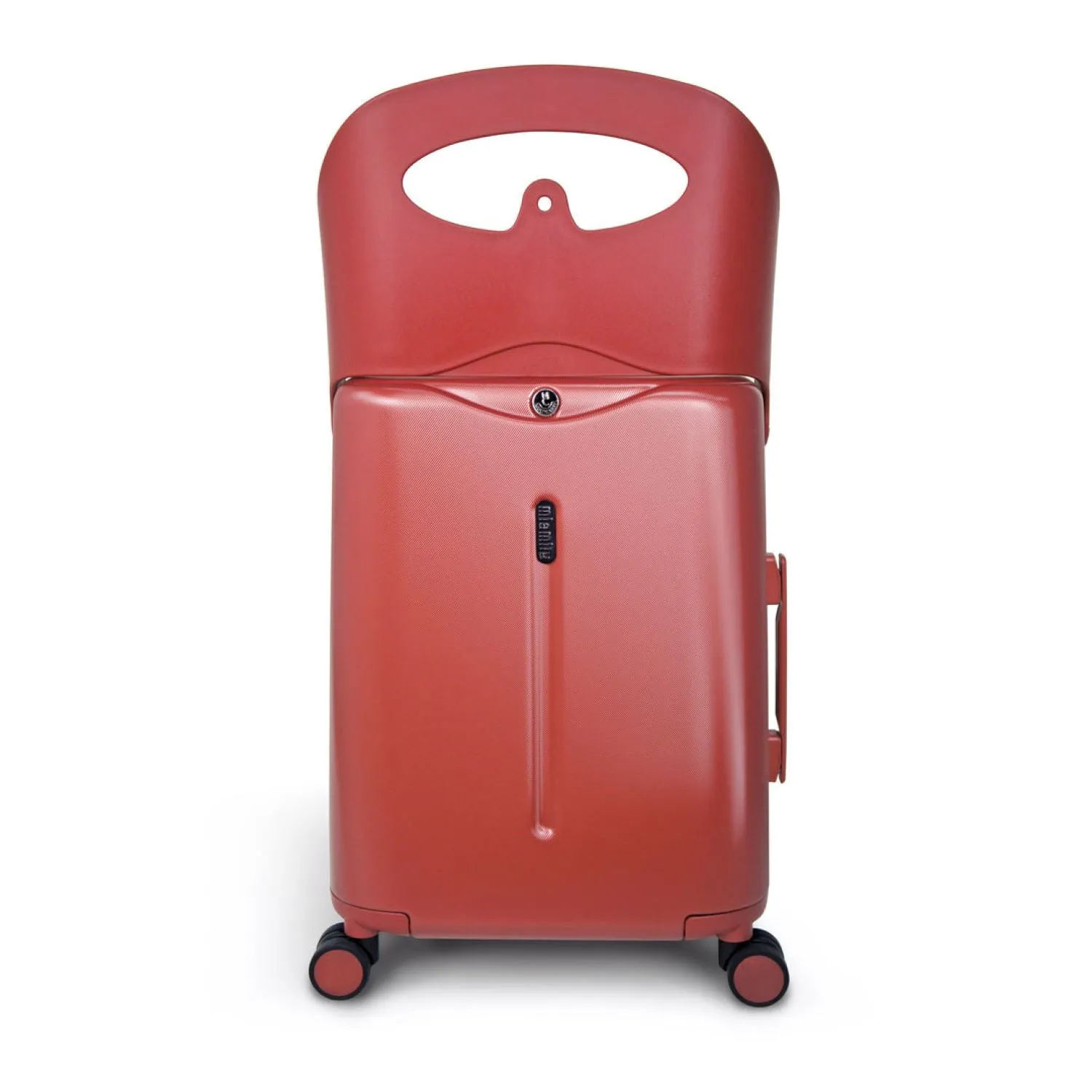 MiaMily Multicarry Carry On 18 Inch Luggage with Built-in Seat for Children