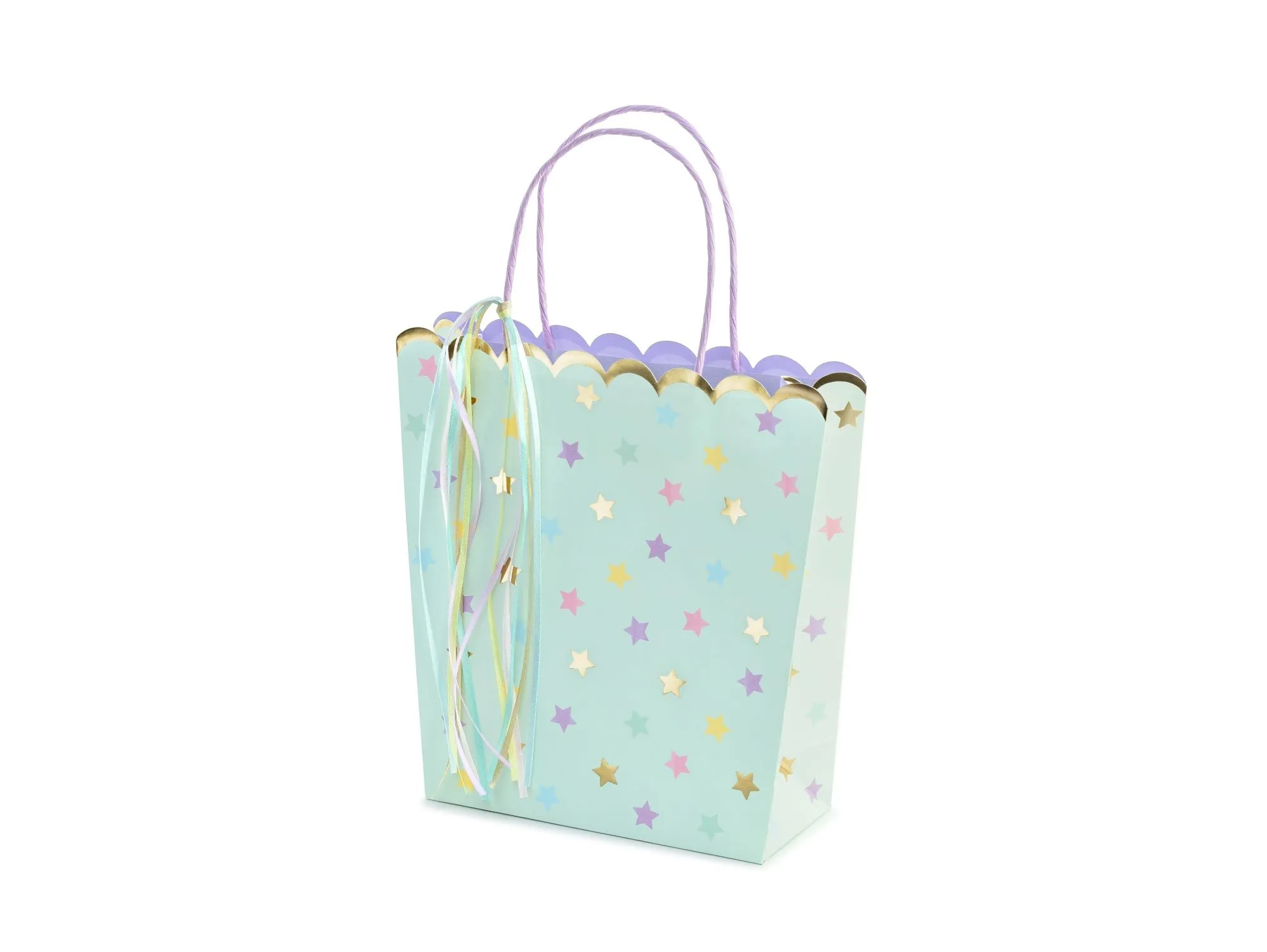 Mint Gift Bag Stars