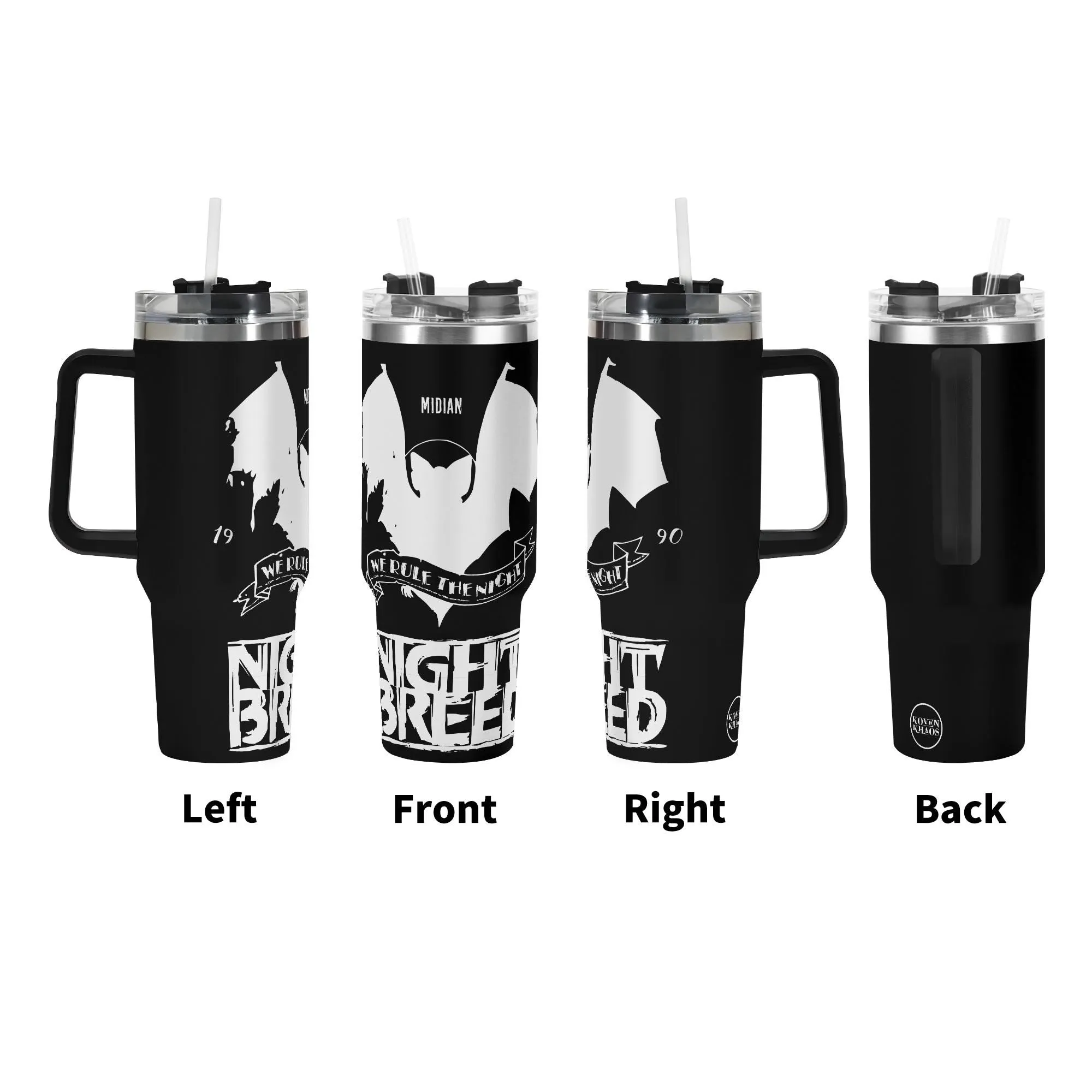 Nightbreed 40oz Stainless Steel Tumbler