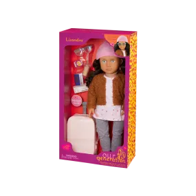 Our Generation 18 Inch(45cm) Deluxe Travel Doll Lisandra