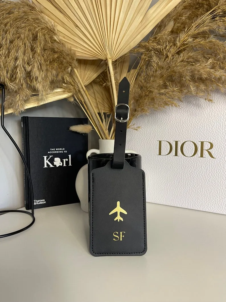 Personalised Travel Set: Custom Passport Holder and Luggage Tag