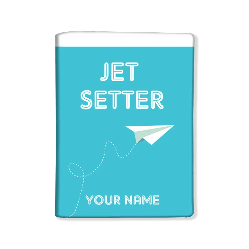 Personalized Passport Cover Luggage Tag Set - Jet Setter