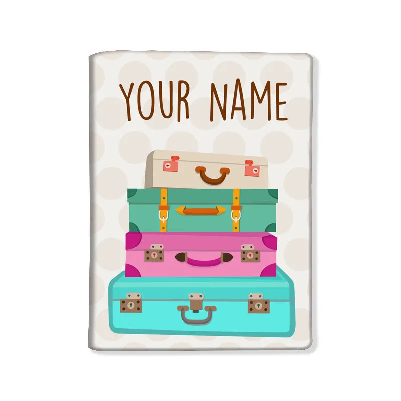 Personalized Passport Cover Luggage Tag Set - Suit