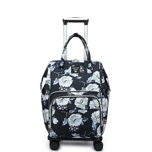 Peter James 4-Wheel Trolley Backpack - Your Stylish Travel Companion