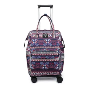 Peter James 4-Wheel Trolley Backpack - Your Stylish Travel Companion