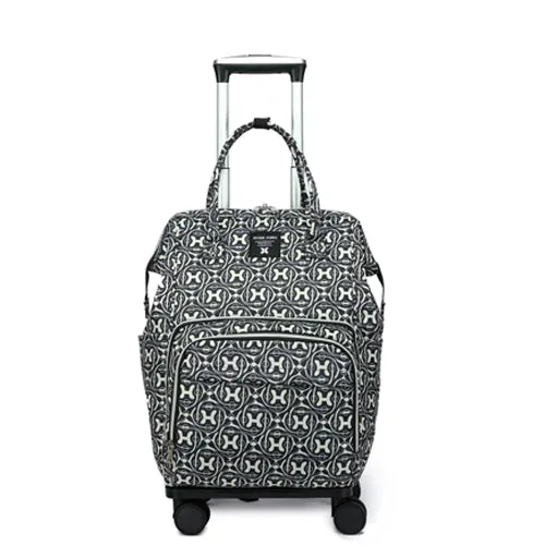 Peter James 4-Wheel Trolley Backpack - Your Stylish Travel Companion