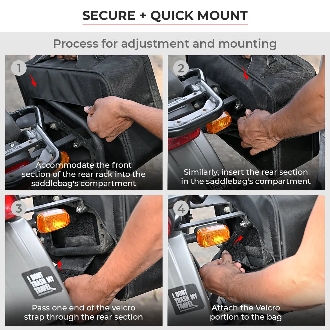 QUICK RELEASE SADDLEBAG