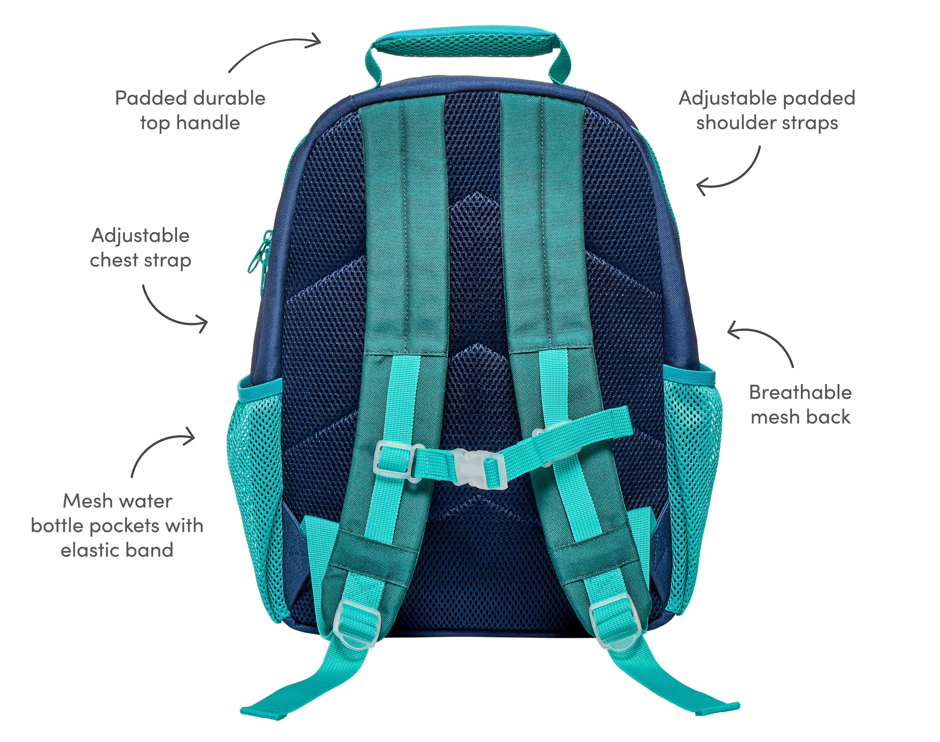 Recycled Backpack - 15 Inch