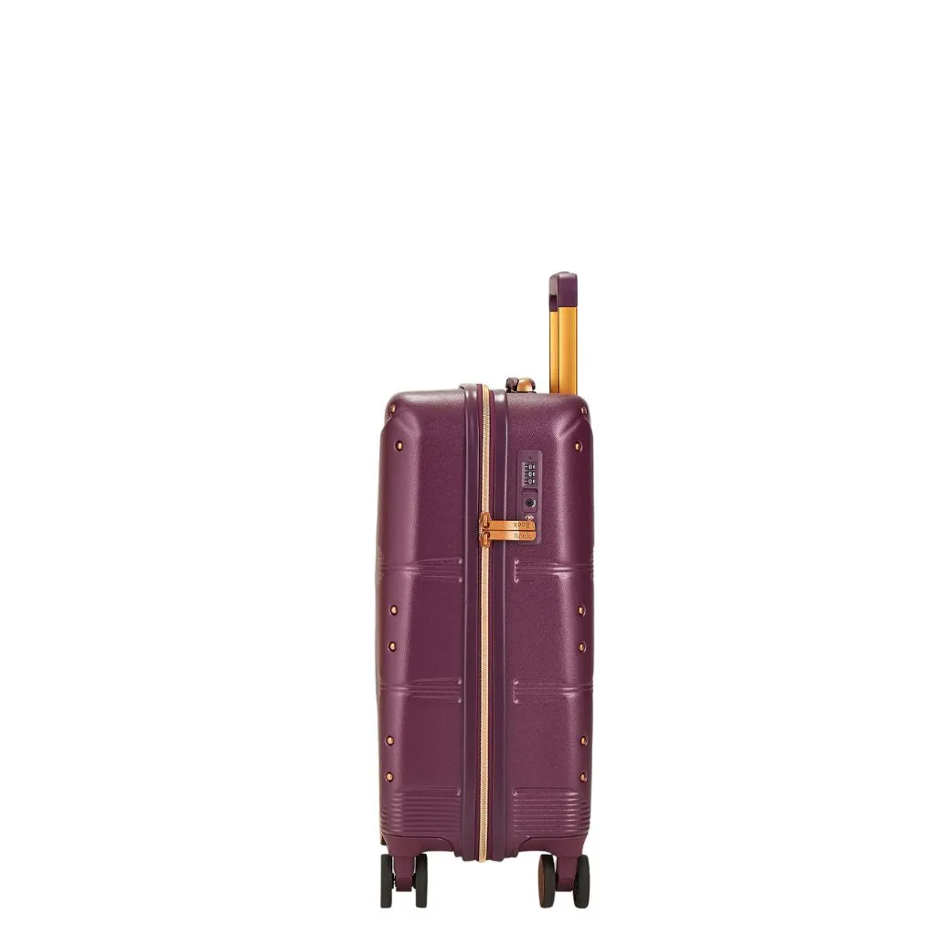 Rock Mayfair 54cm Carry On Hardsided Luggage - Purple