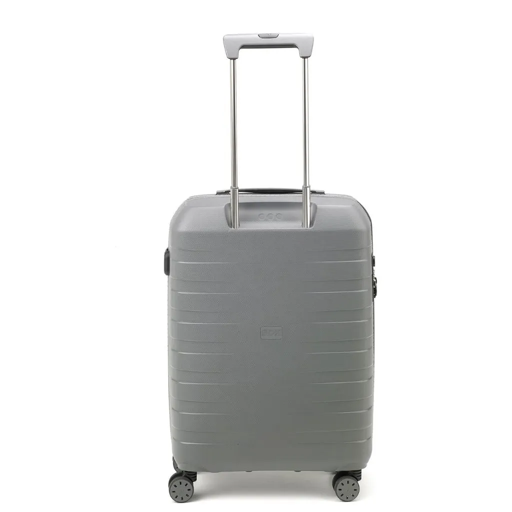 Roncato Box Young Carry On 55cm Hardsided Spinner Suitcase Grey