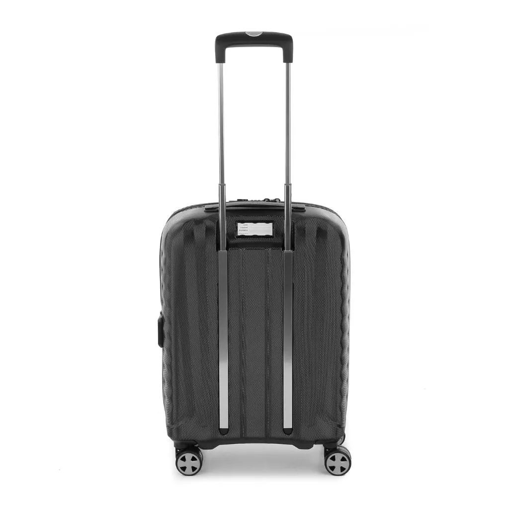 Roncato Premium 15.6" Laptop Carry On Expander Suitcase - Black