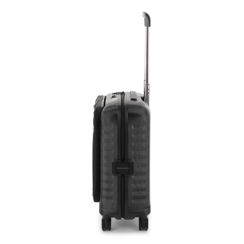 Roncato Premium 15.6" Laptop Carry On Expander Suitcase - Black