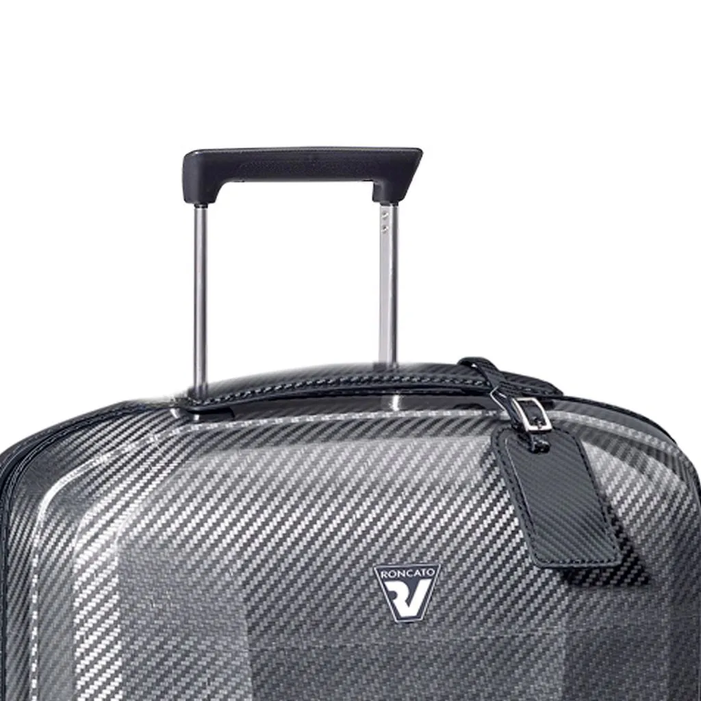 Roncato We Are Glam Carry On 55cm Spinner Suitcase 2kg - Platinum