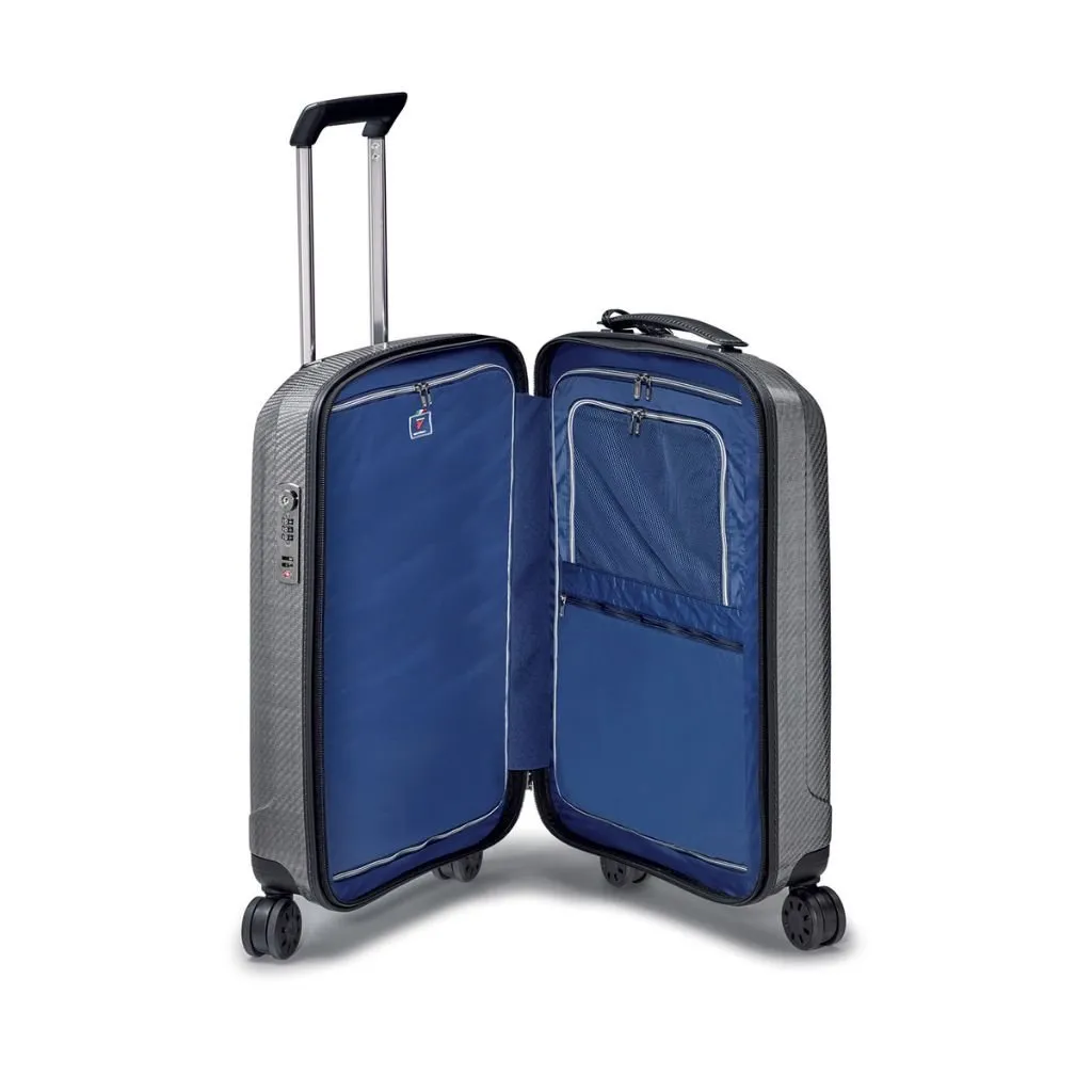 Roncato We Are Glam Carry On 55cm Spinner Suitcase 2kg - Platinum