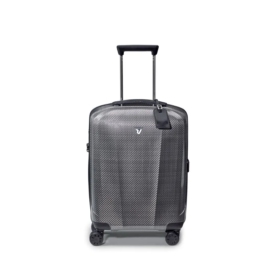 Roncato We Are Glam Carry On 55cm Spinner Suitcase 2kg - Platinum