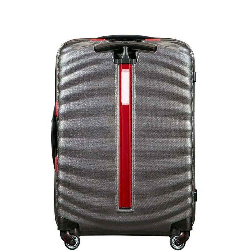 Samsonite Lite-Shock Sport Small/Cabin 55cm Suitcase - Eclipse Grey/Red