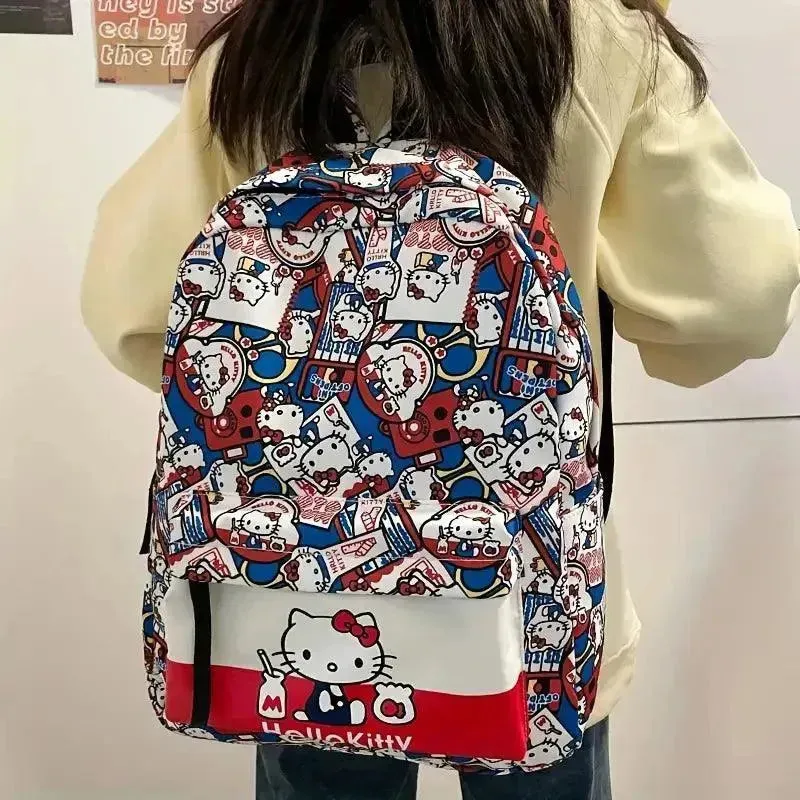 Sanrio Hello Kitty Kawaii Fashion Backpack