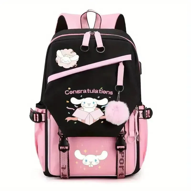 Sanrio Kuromi Kawaii Fashion Backpack