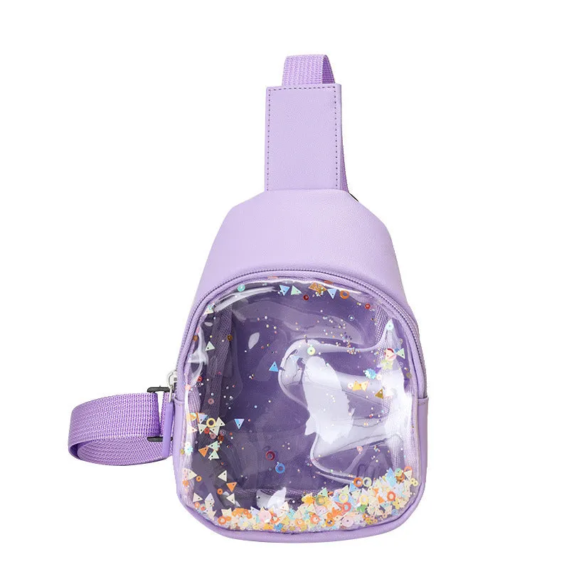 Sequin Shaker Crossbody Bags