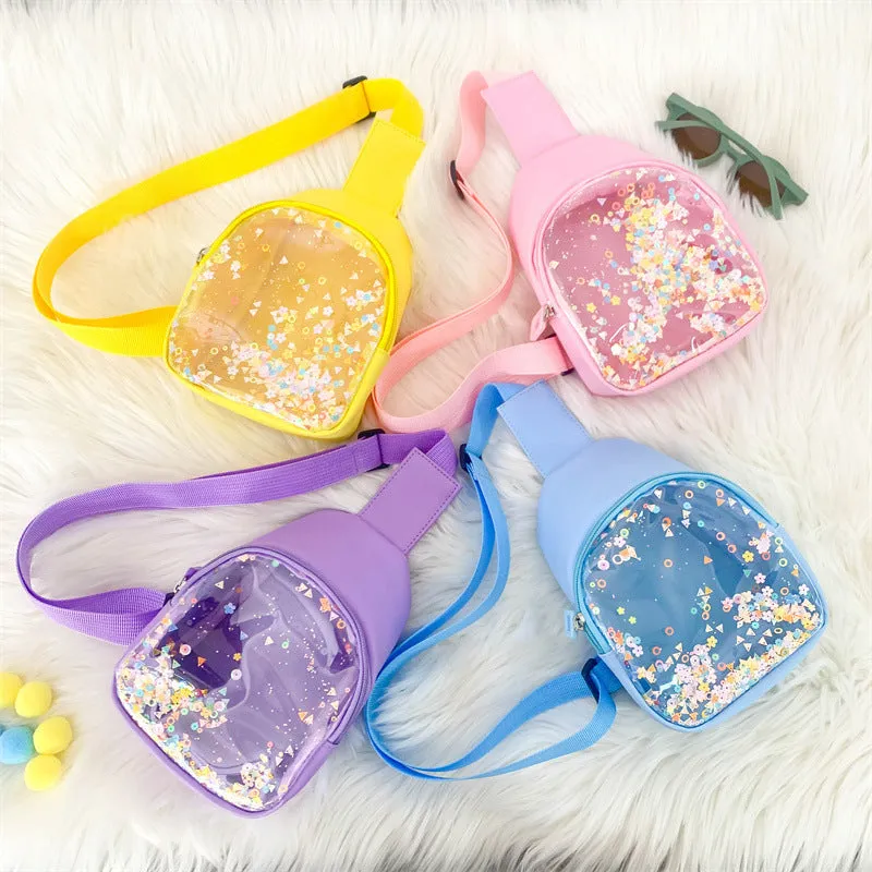 Sequin Shaker Crossbody Bags