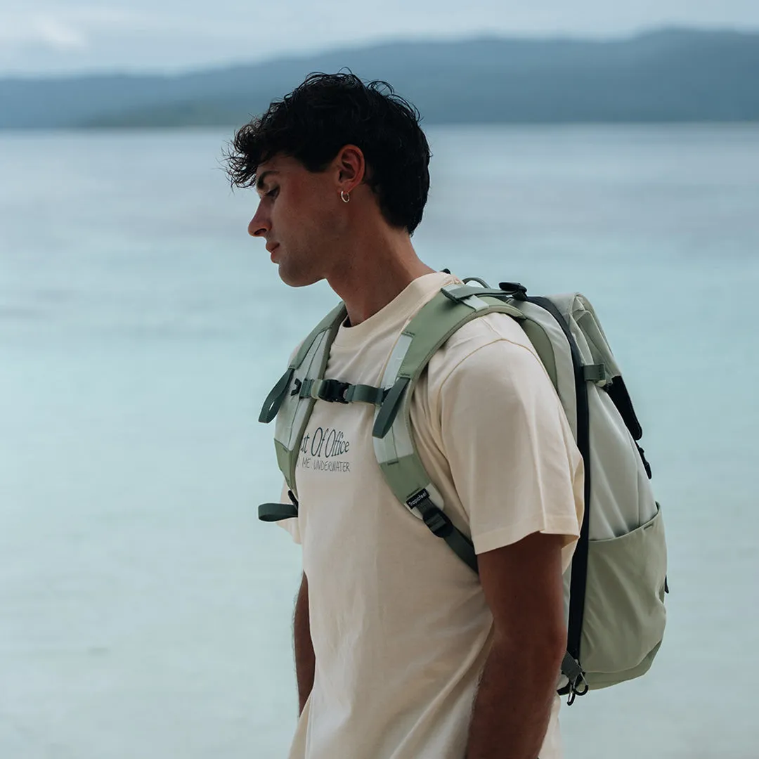 Shell Backpack Swamp Green