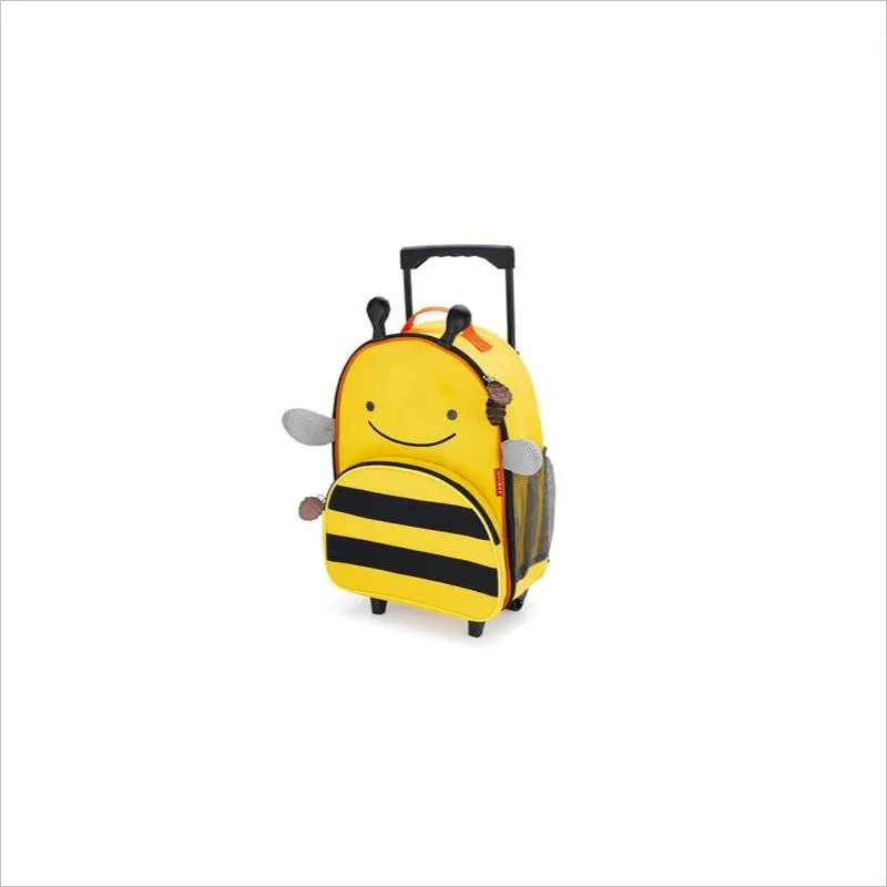 Skip Hop Zoo Luggage Kids Rolling Luggage in Bee