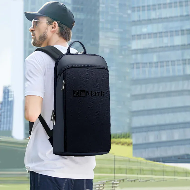 Slim Laptop Backpack for Men Expandable 15.6 inch Backpack Waterproof College Backpack Travel Laptop Backpack for Men