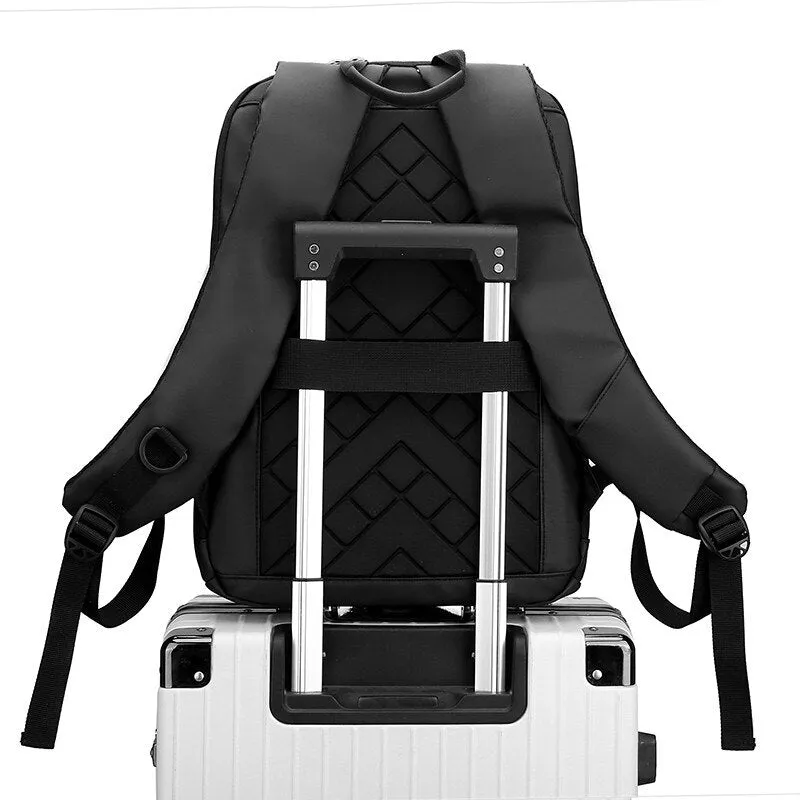 Slim Laptop Backpack Ultra Thin Business Travel Backpacks for Men Work School Bag