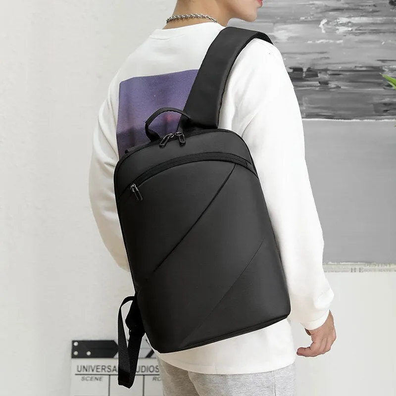 Slim Laptop Backpack Ultra Thin Business Travel Backpacks for Men Work School Bag