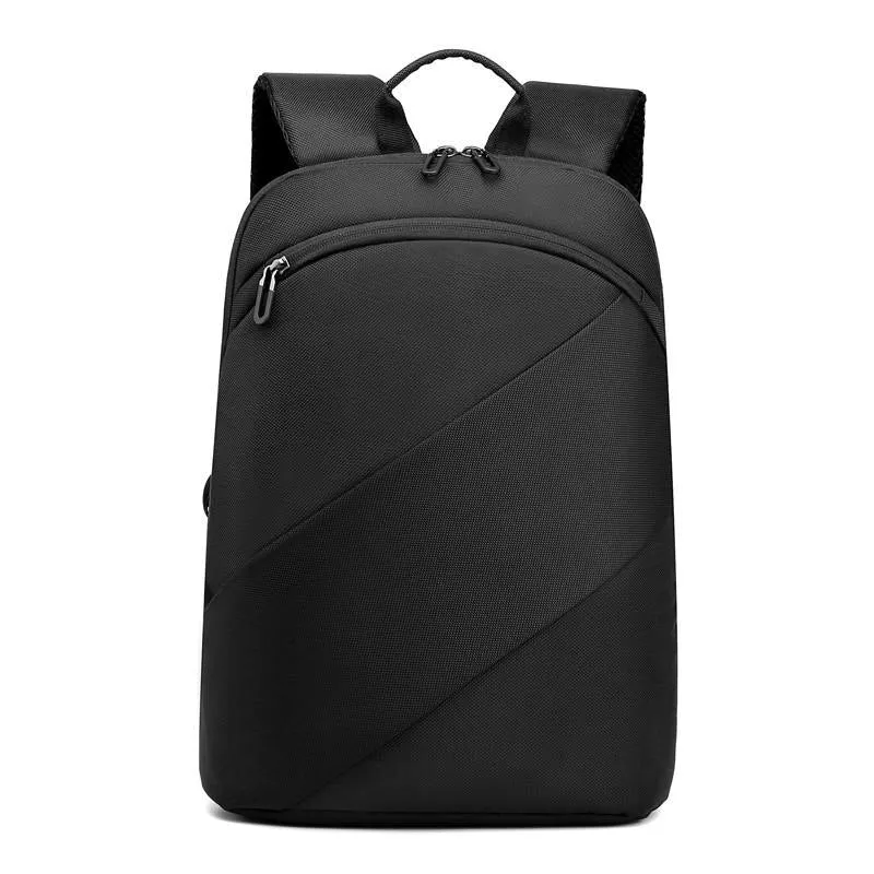 Slim Laptop Backpack Ultra Thin Business Travel Backpacks for Men Work School Bag