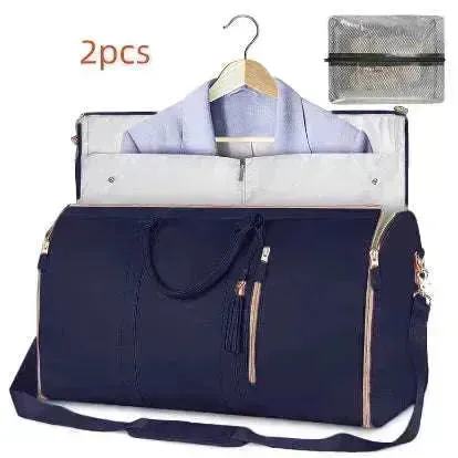 Stylish Large Capacity Waterproof Travel Duffle Folding Suit Bag