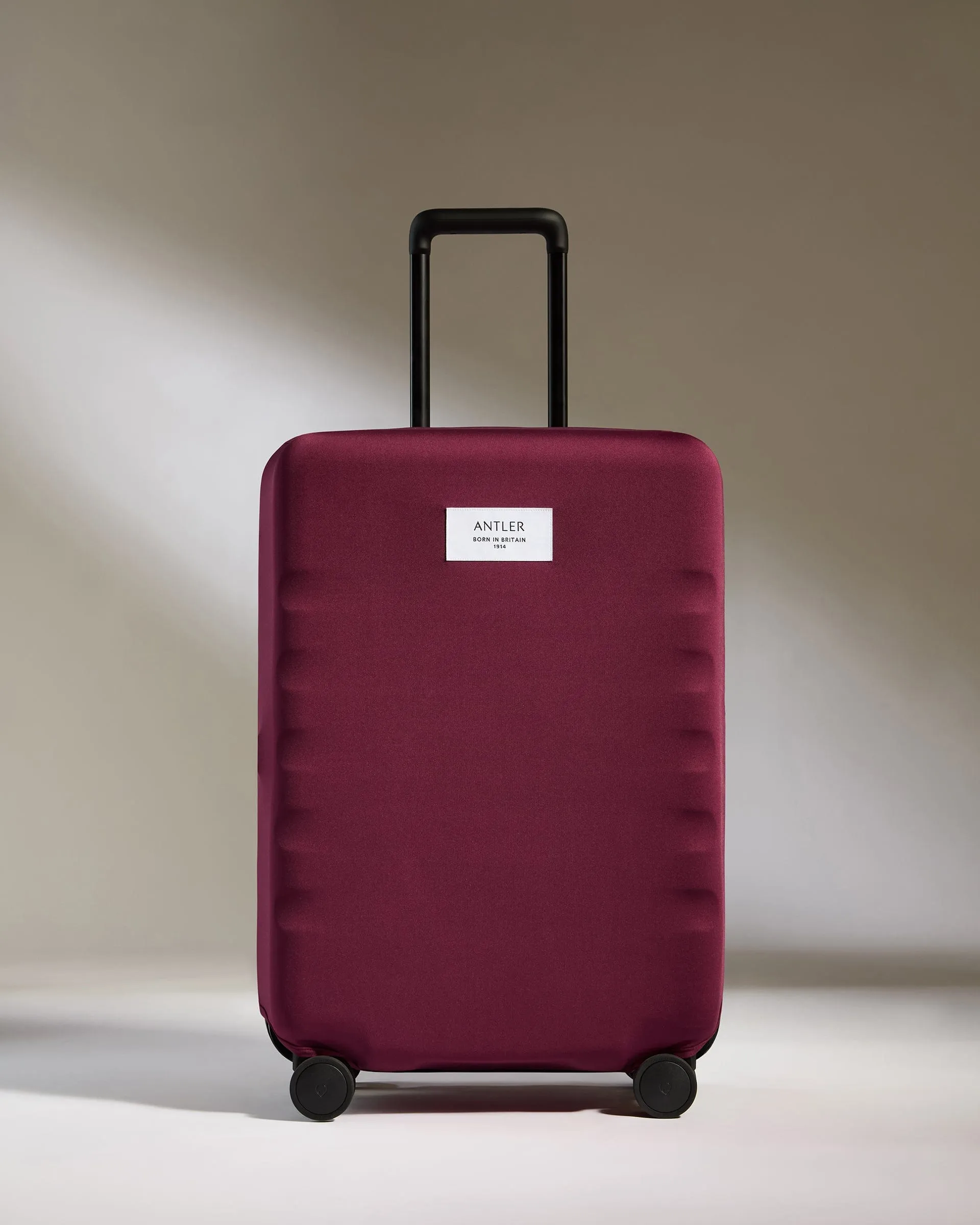 Suitcase Cover Medium in Heather Purple