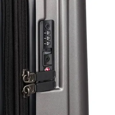 SWISSGEAR  Hardside Checked Suitcase - Gun Metal