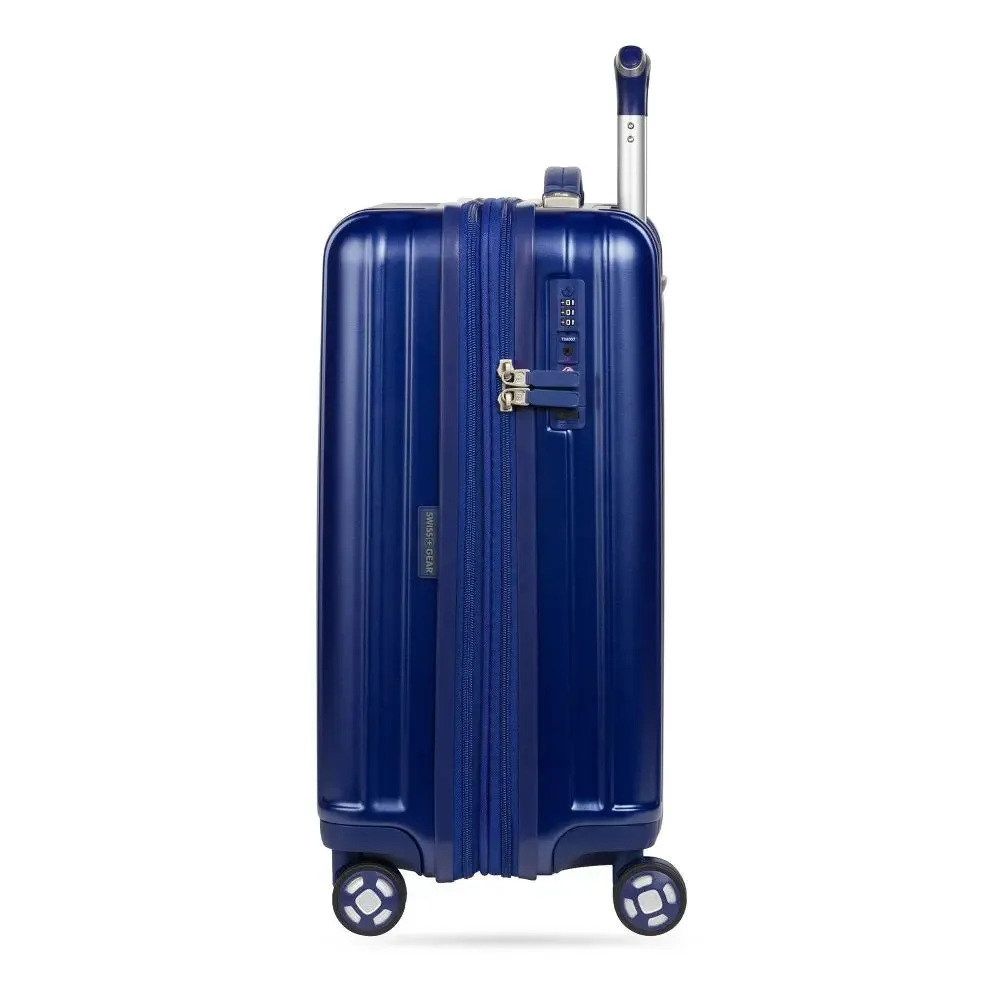 SWISSGEAR Ridge Hardside Carry On Suitcase Spinner Hardshell Luggage USB Port