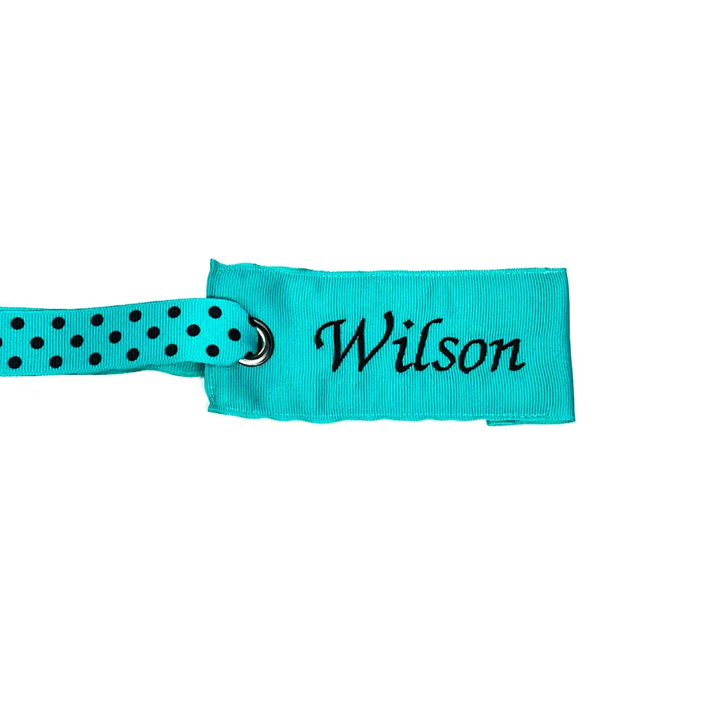 Teal Luggage Tag