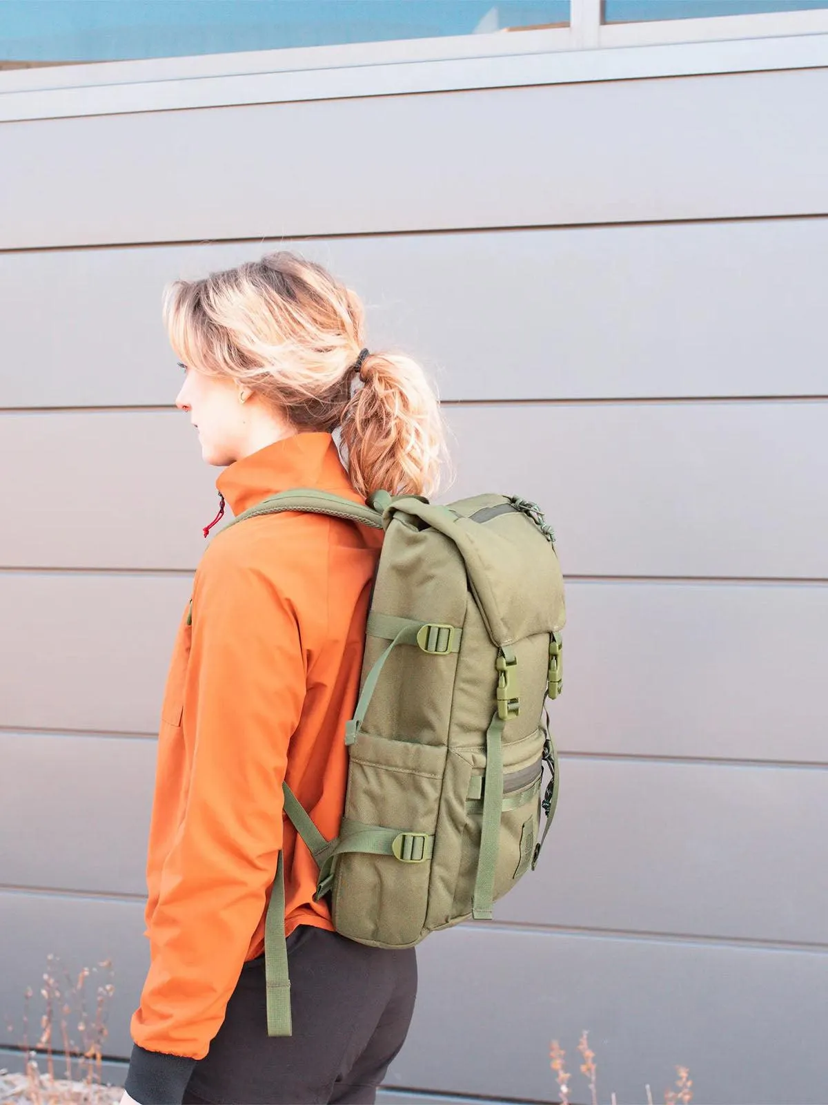 Topo Designs Rover Pack Tech Dark Khaki