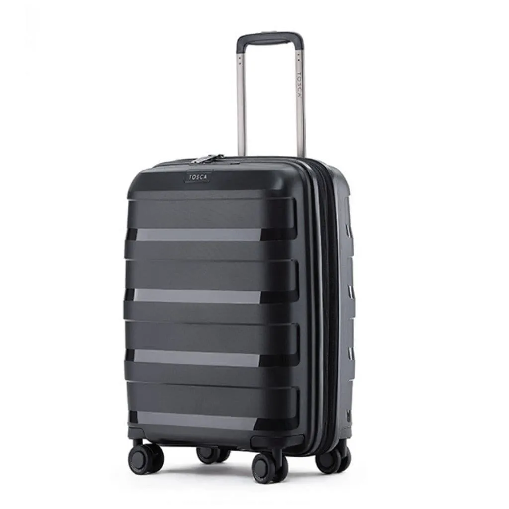 Tosca Comet Carry On 55cm Hardsided Suitcase - Black