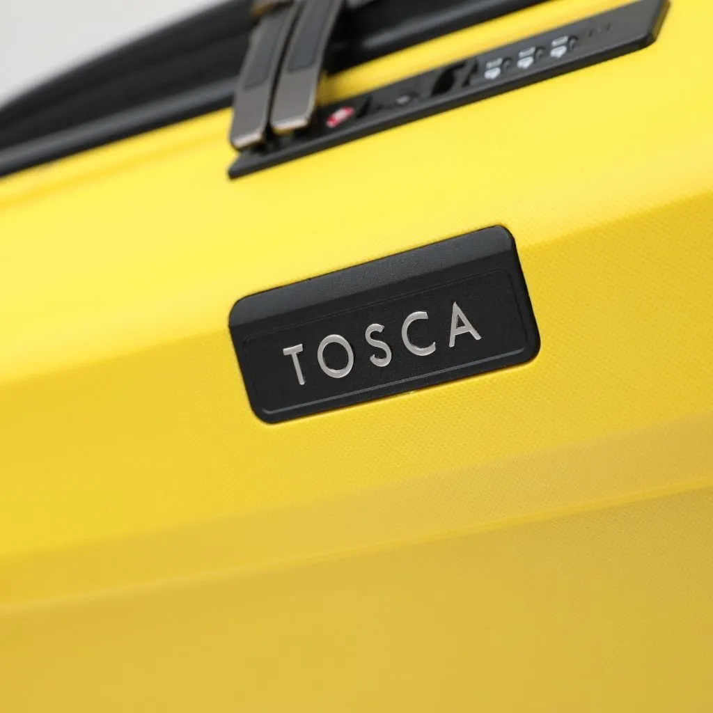 Tosca Comet Medium 65cm Hardsided Expander Suitcase - Yellow