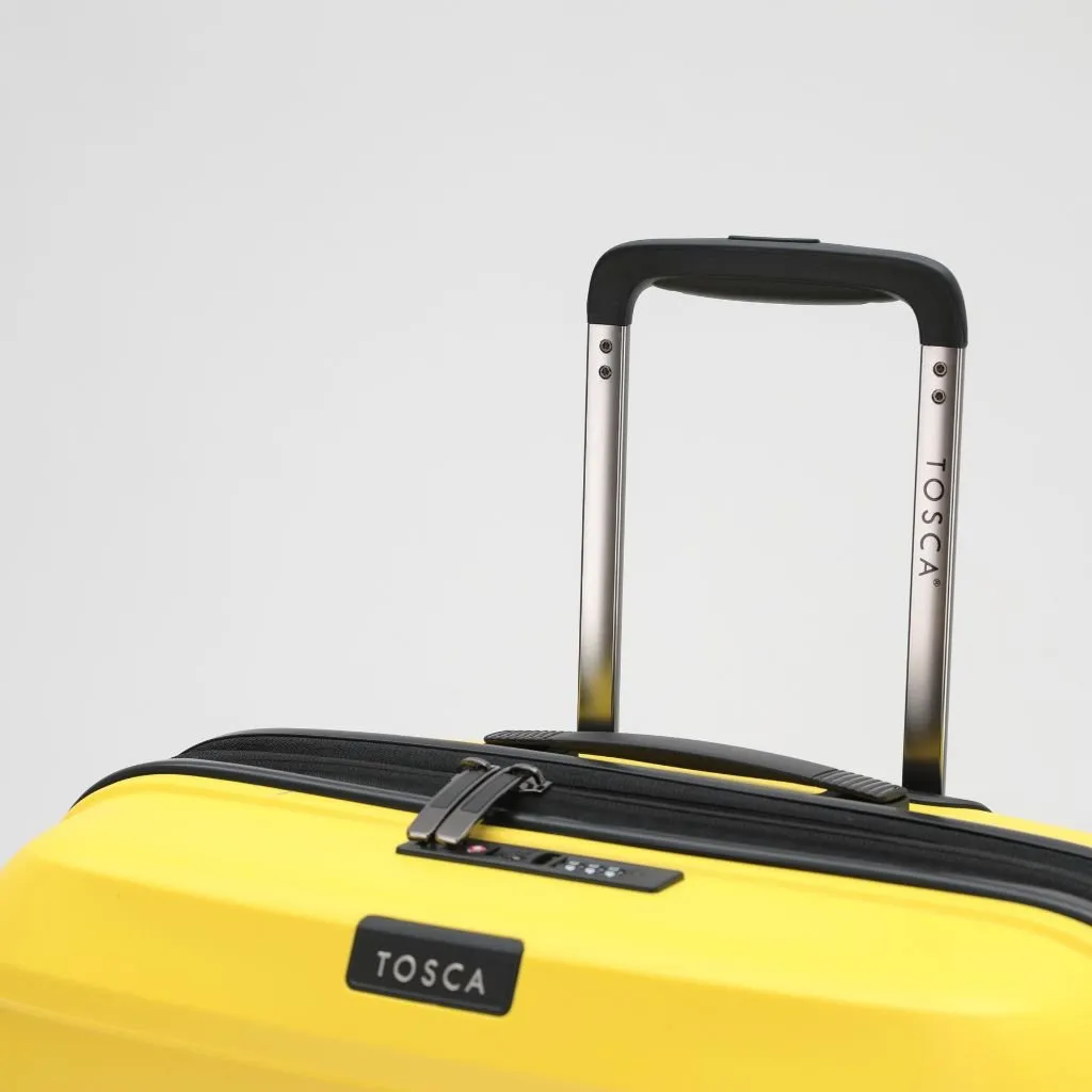 Tosca Comet Medium 65cm Hardsided Expander Suitcase - Yellow