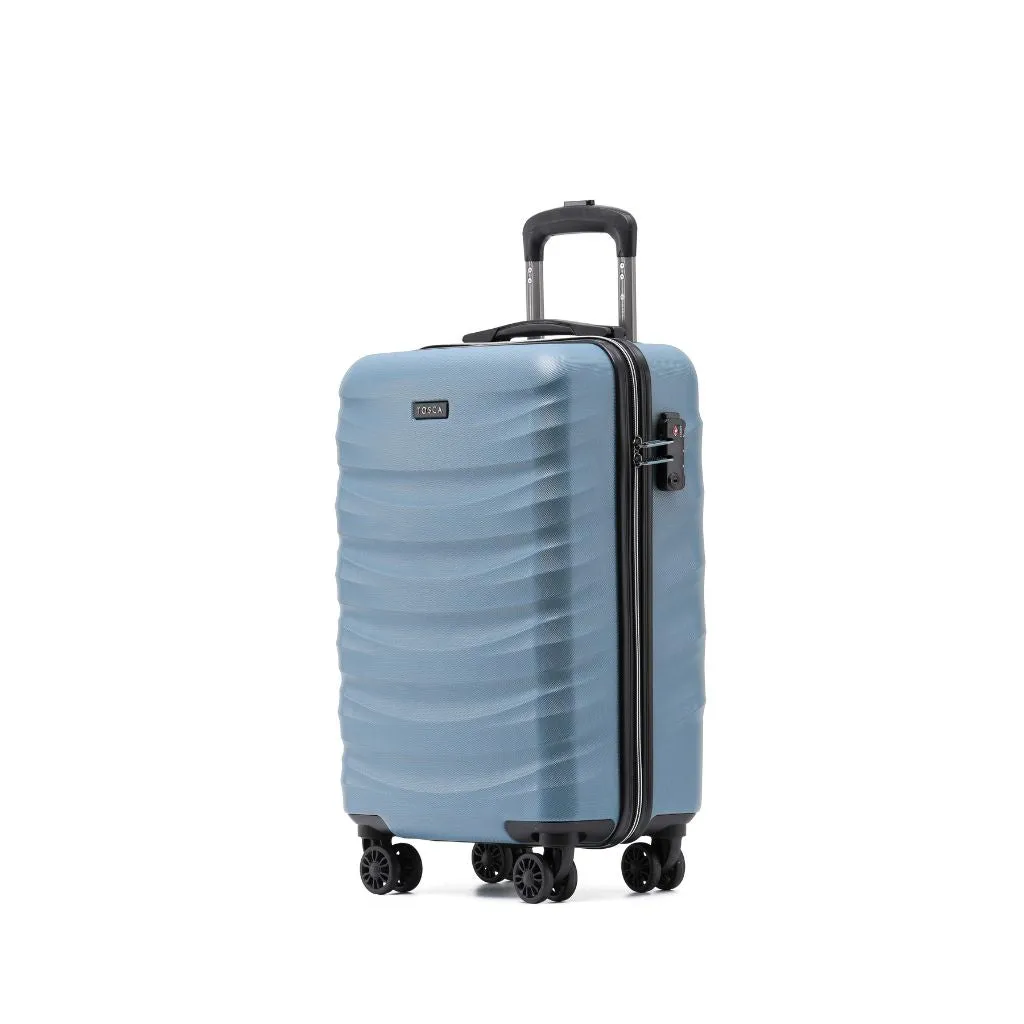 Tosca Interstellar Carry On 53cm Hardsided Suitcase - Blue