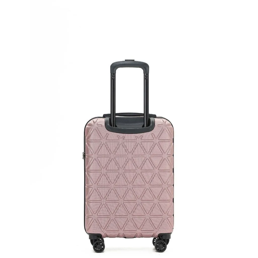 Tosca Triton Carry On 55cm Hardsided Spinner Luggage Charcoal