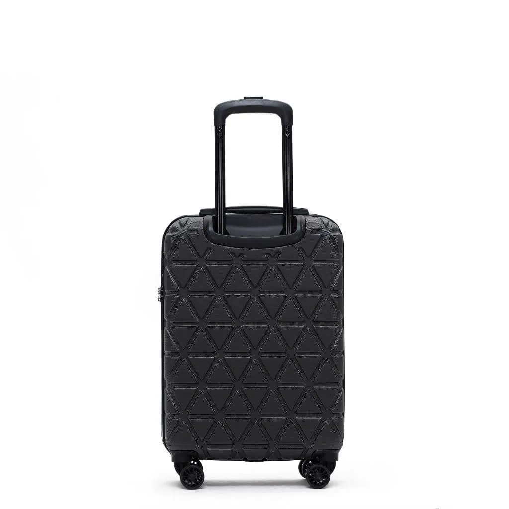 Tosca Triton Carry On 55cm Hardsided Spinner Luggage Charcoal