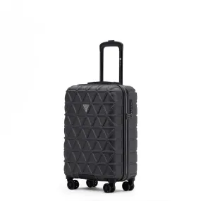 Tosca Triton Carry On 55cm Hardsided Spinner Luggage Charcoal