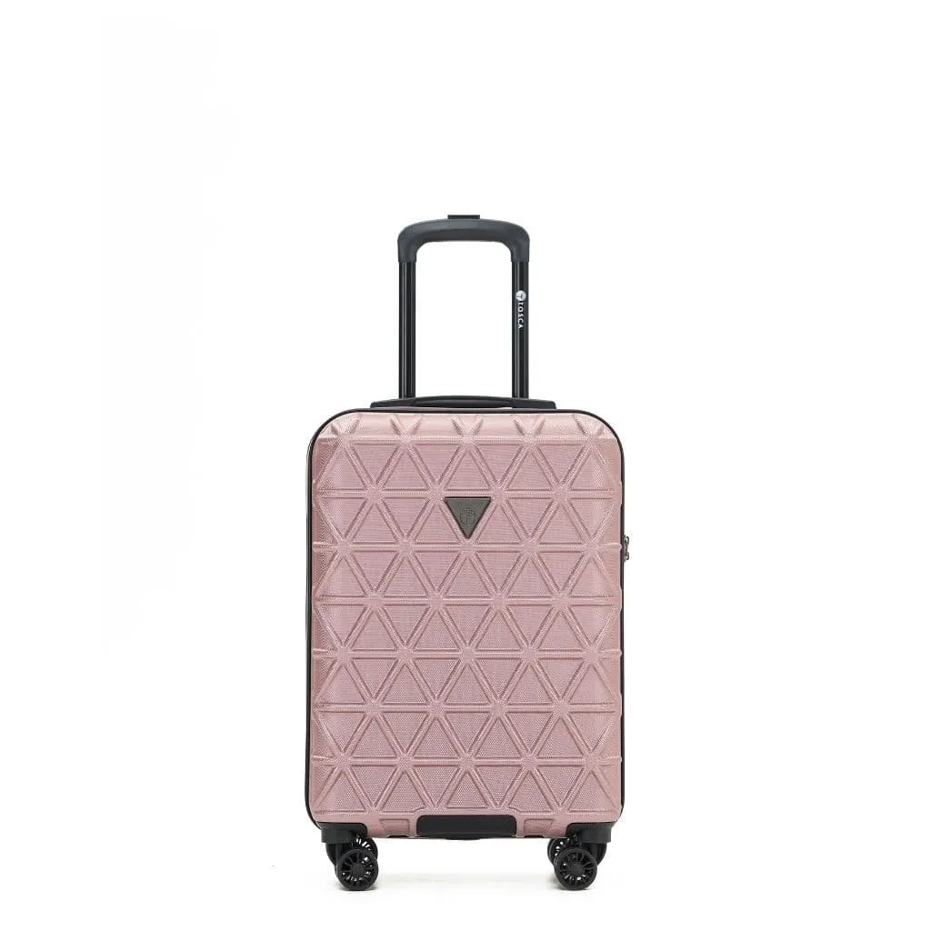 Tosca Triton Carry On 55cm Hardsided Spinner Luggage Charcoal